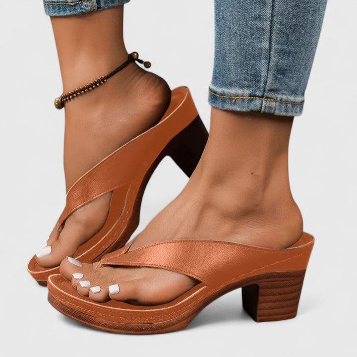 Jazrielle | Orthopedic Occasion Leather Heels