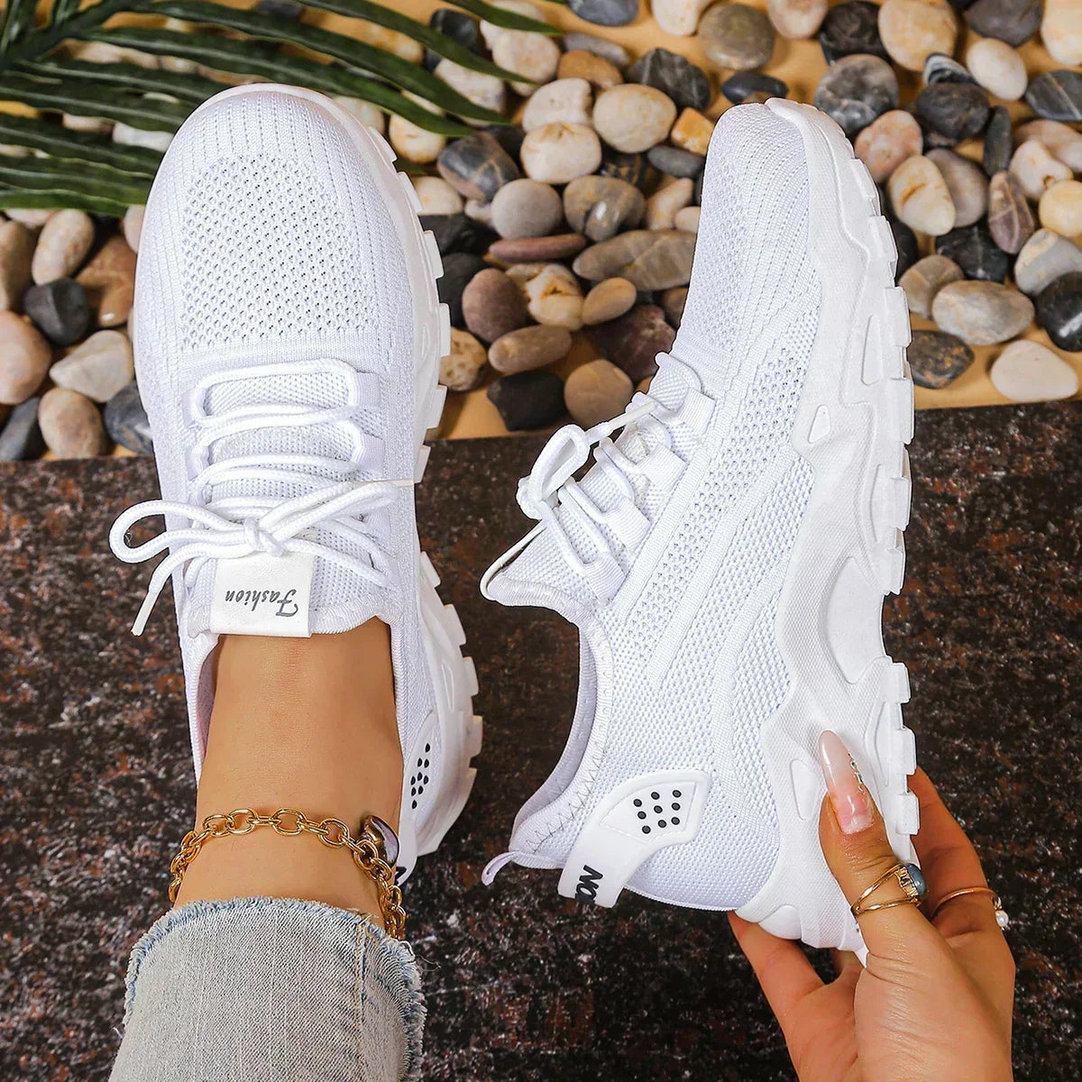 Delilah | Elevated Sole Sneakers