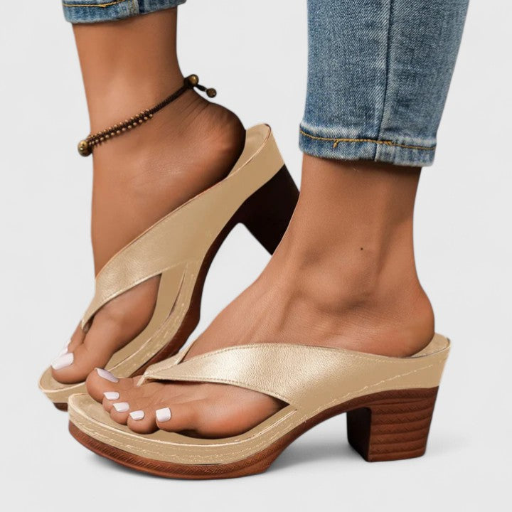 Jazrielle | Orthopedic Occasion Leather Heels