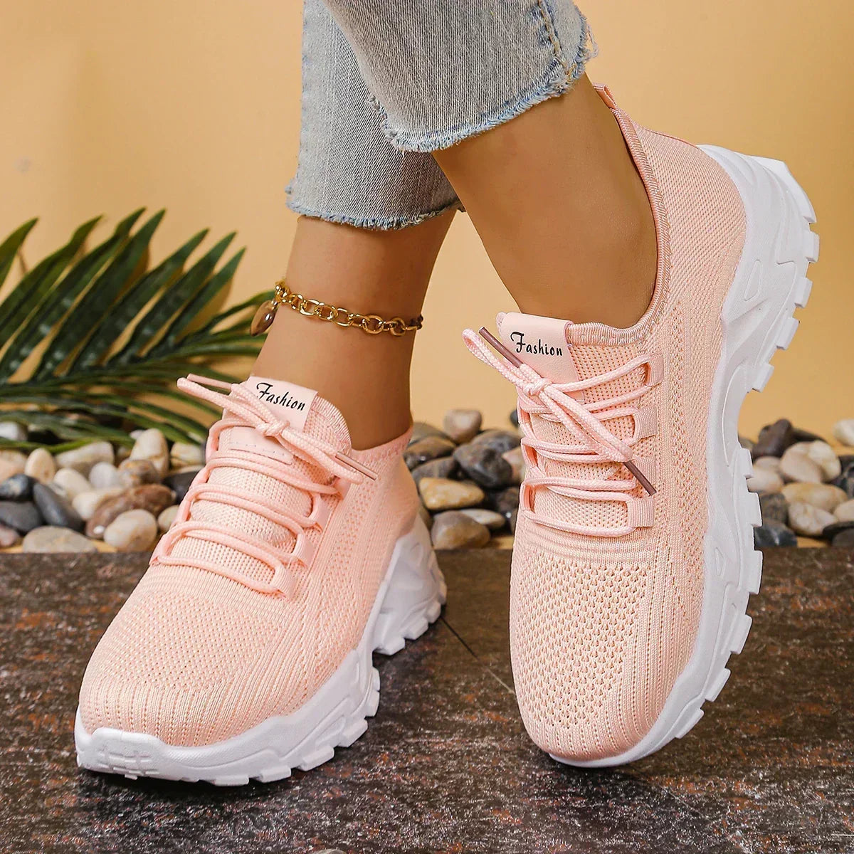 Delilah | Elevated Sole Sneakers