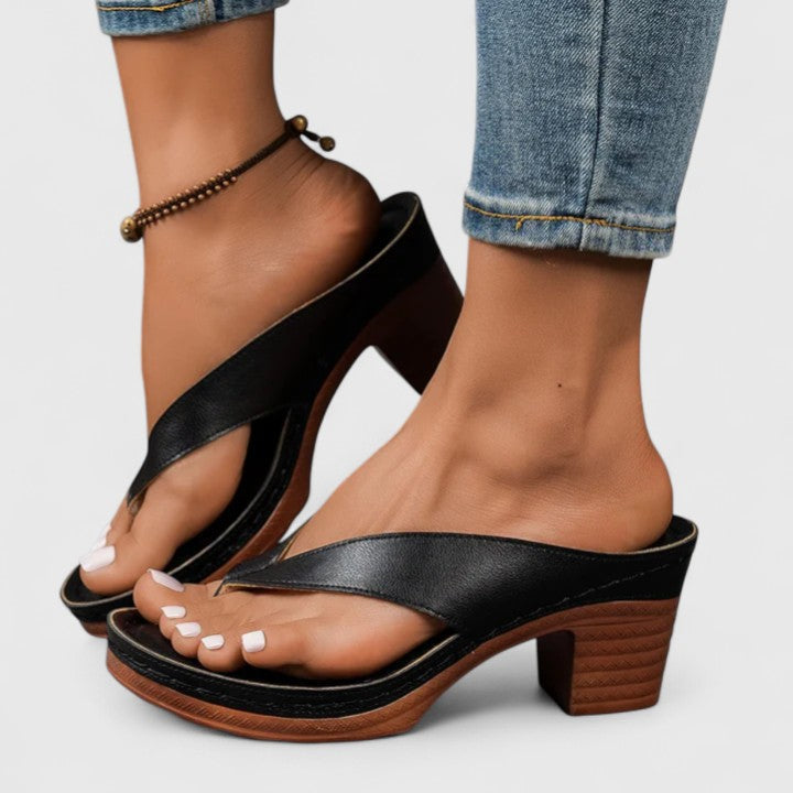 Jazrielle | Orthopedic Occasion Leather Heels