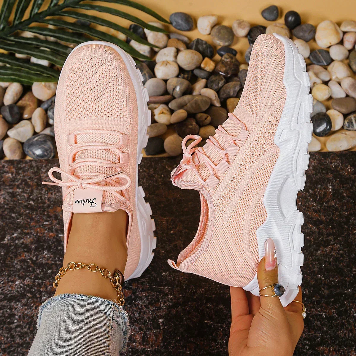 Delilah | Elevated Sole Sneakers