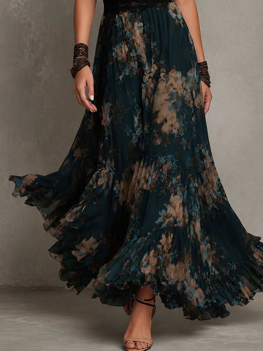 Gillian | Elegant Lace Maxi Dress