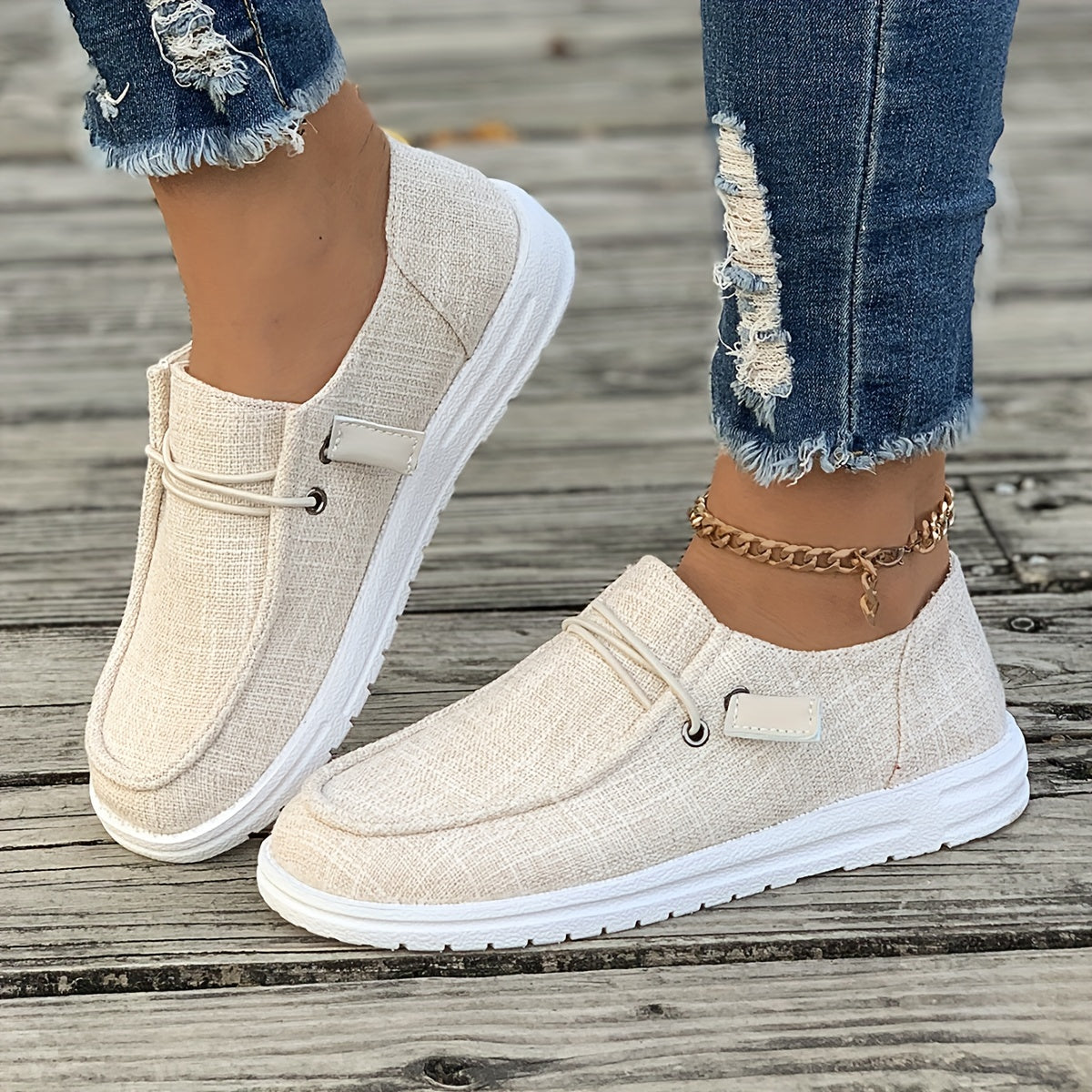 Grace | Slip-On Casual Sneakers