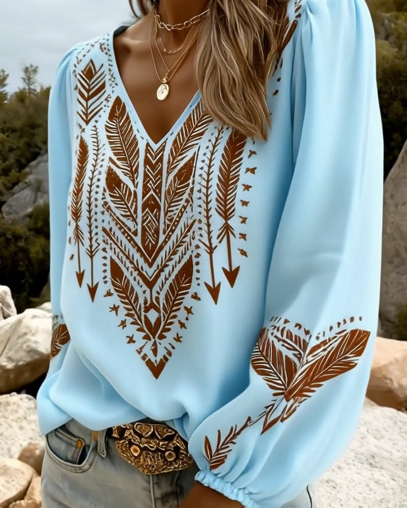Sienna | Relaxed Boho Blouse
