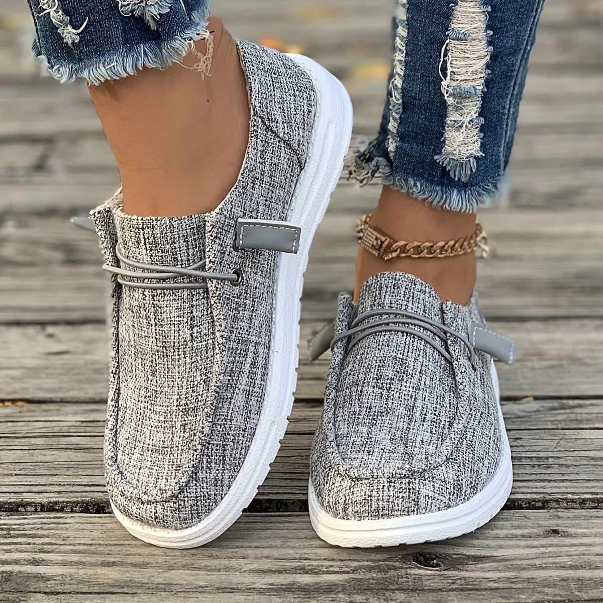 Grace | Slip-On Casual Sneakers
