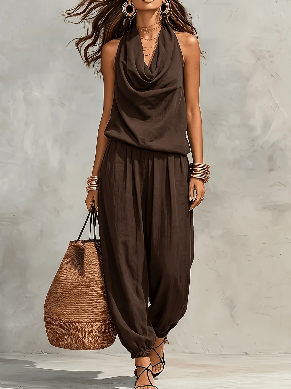 Linda | Breathable Linen Two-Piece Set
