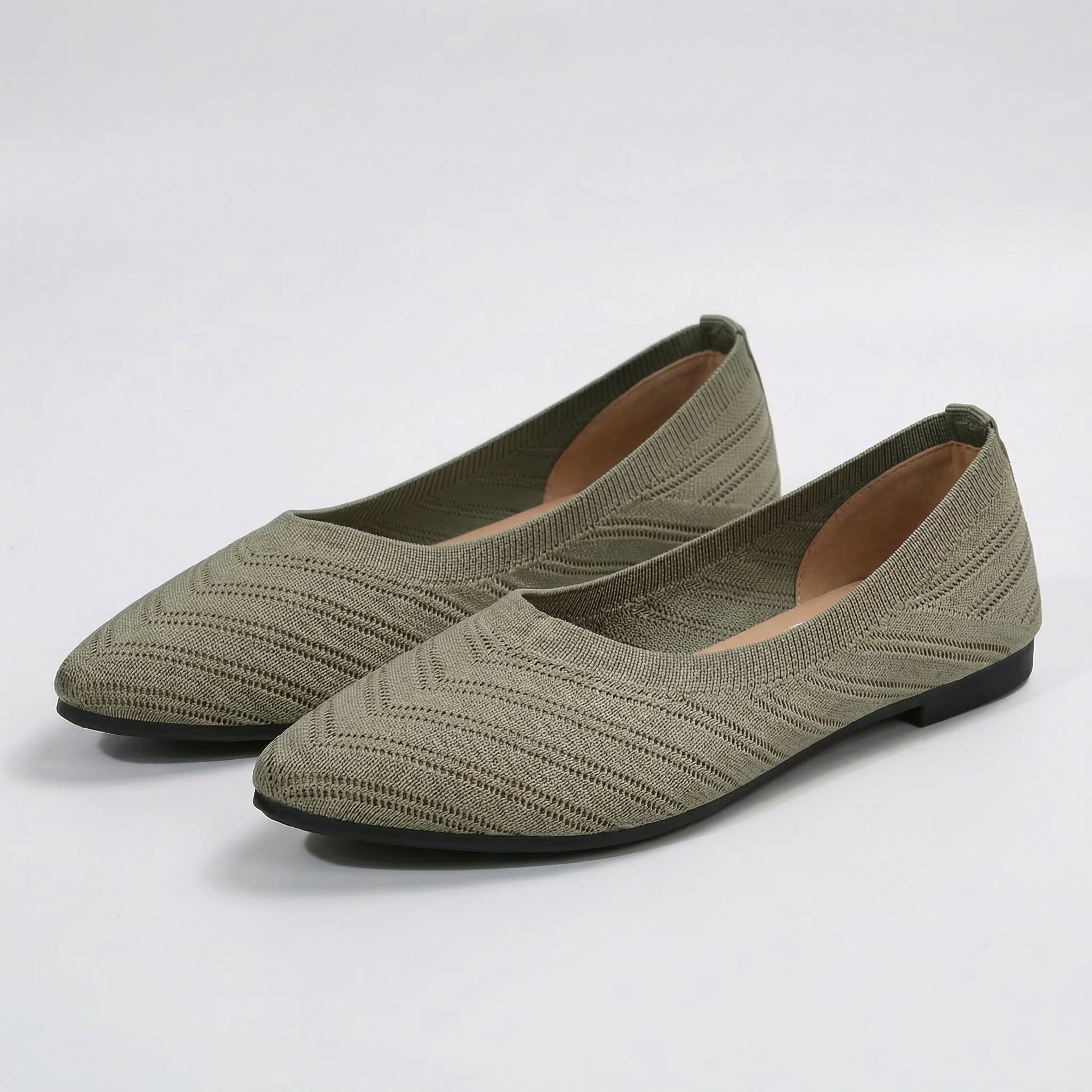 Scarlett | Square Toe Comfort Flats