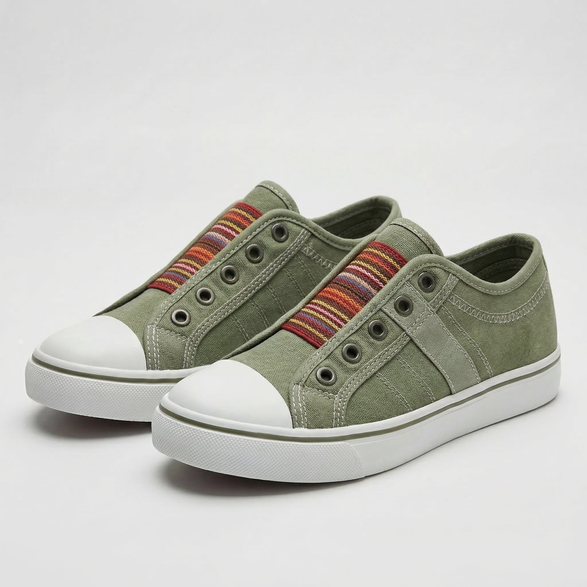 Carol | Canvas Slip-On Sneakers