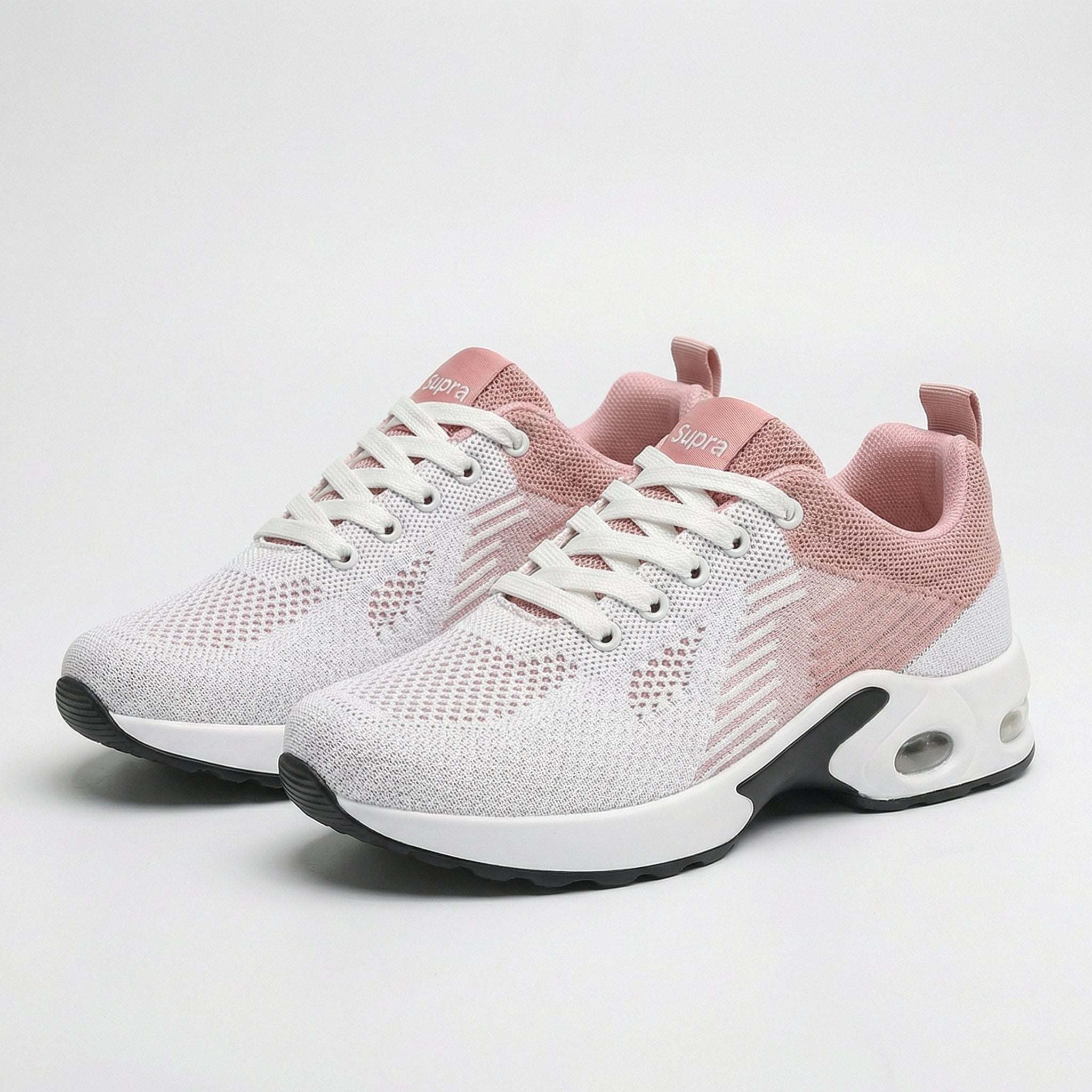 Madison | Orthopedic Shoes in White & Pink