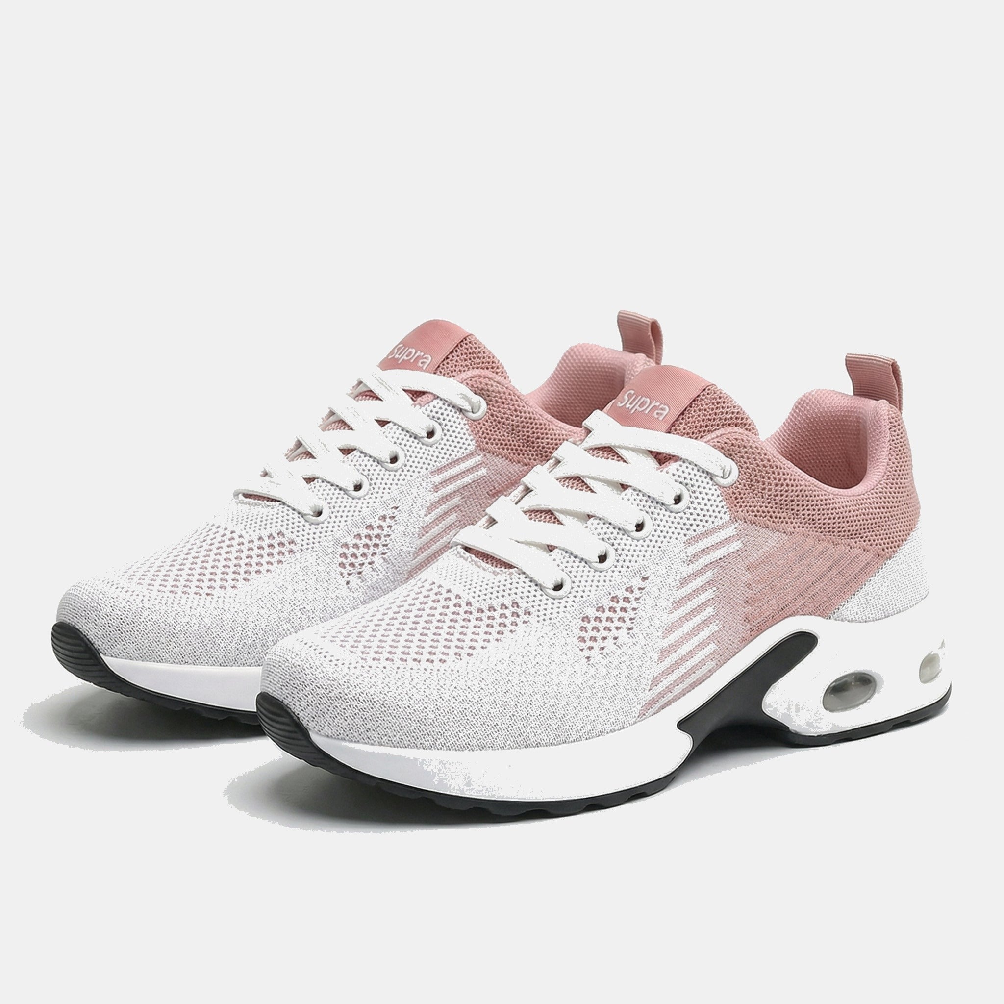 Madison | Orthopedic Shoes in White & Pink