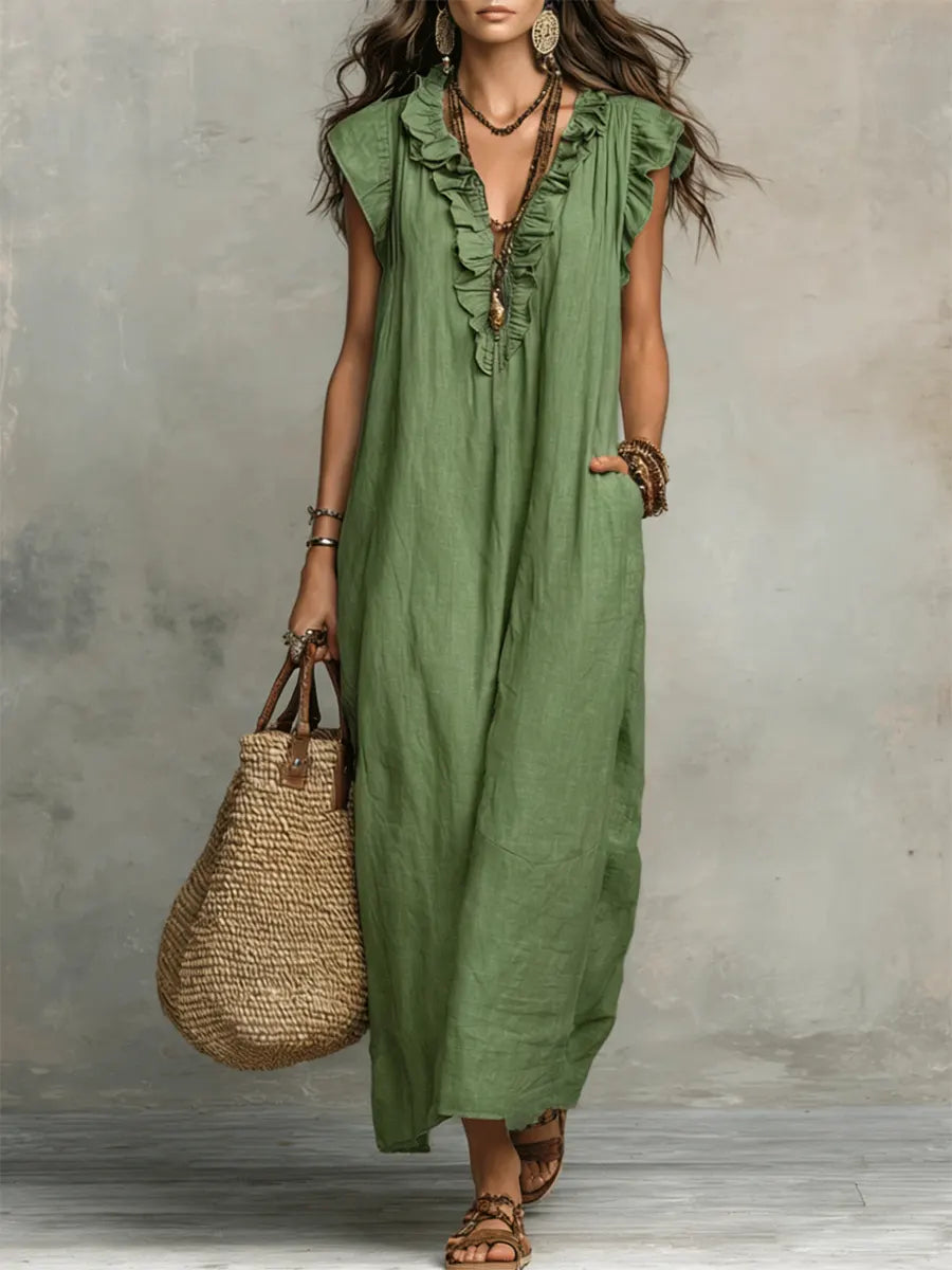 Celestina | Elegant Summer Maxi Dress
