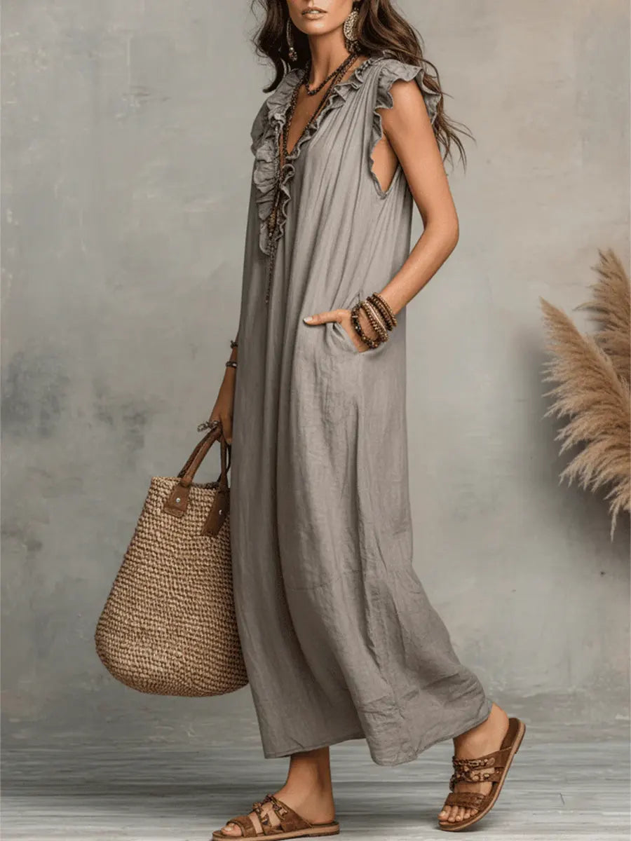 Celestina | Elegant Summer Maxi Dress