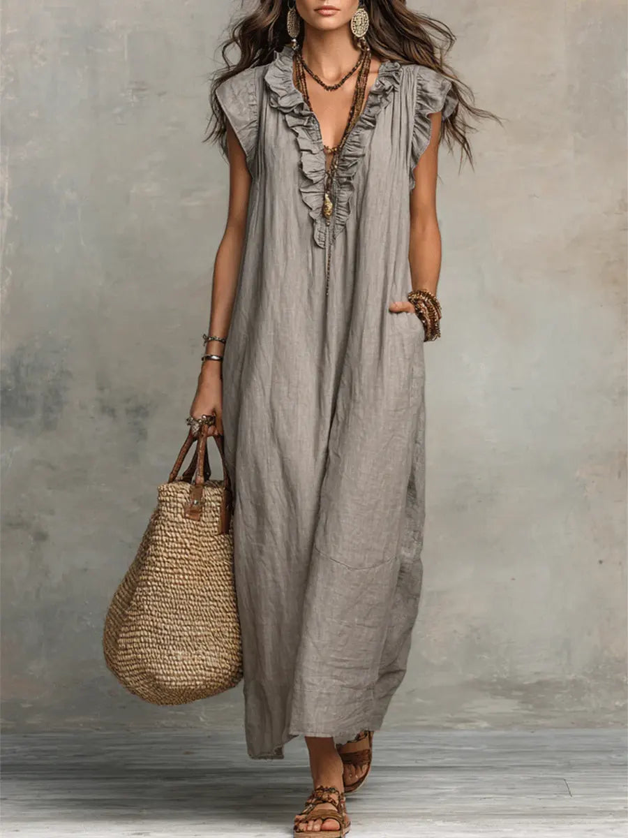 Celestina | Elegant Summer Maxi Dress