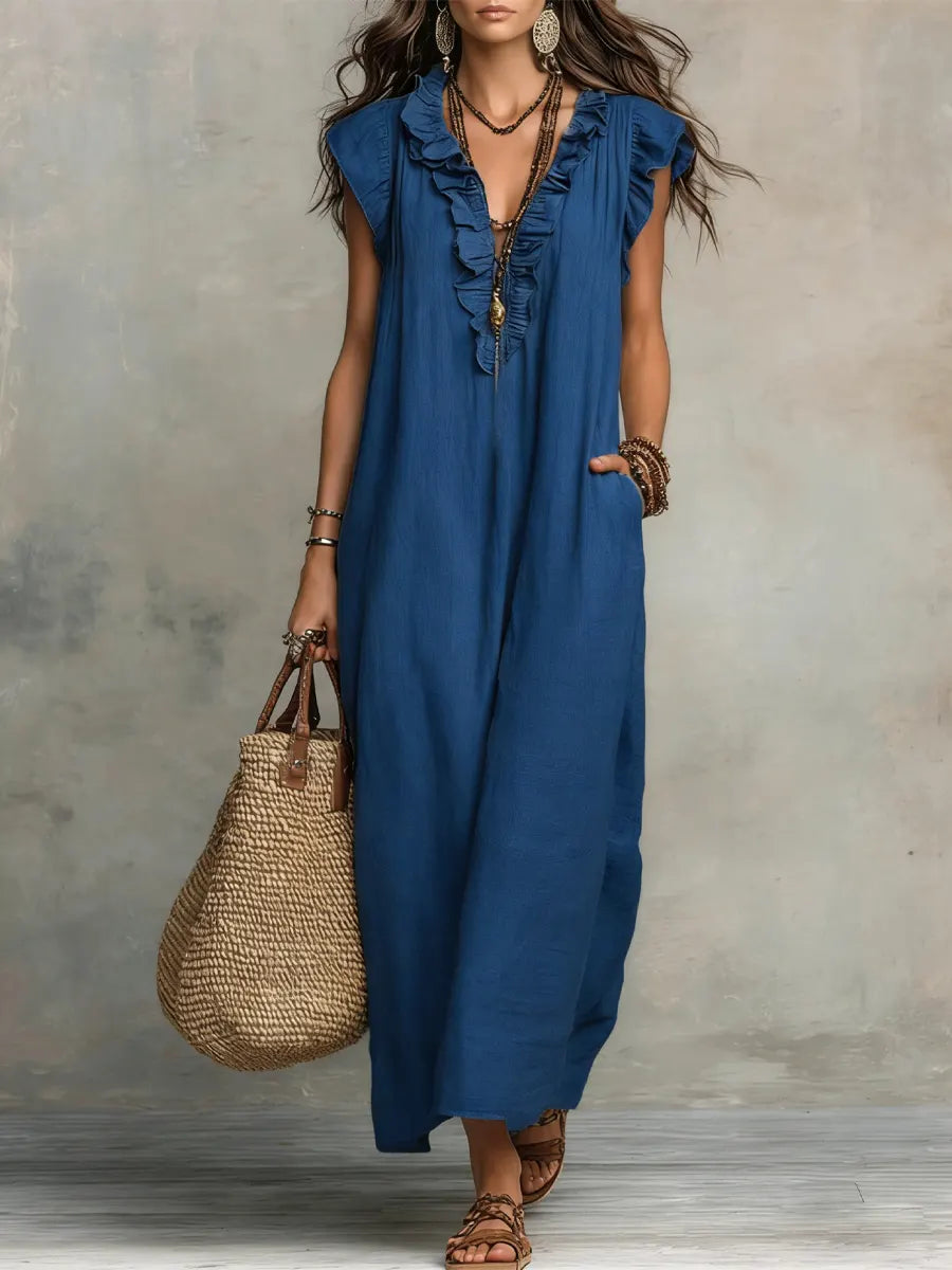Celestina | Elegant Summer Maxi Dress